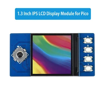 1,3 Дюймовый Raspberry Pi Pico IPS ЖК-дисплей 240X240 65K RGB Цветной Экранный Модуль SPI Интерфейс для Платы Raspberry Pi Pico 2