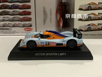 1/64 KYOSHO Aston Martin LMP1 Le Mans Racing 008 009 007 Gulf Oil Коллекция автомобильных украшений из литого под давлением сплава, игрушки 3