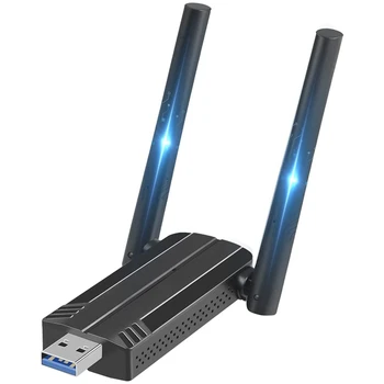 1 Шт USB 3.0 WiFi Dongle Адаптер 2.4G/5G Двухдиапазонный беспроводной адаптер Для настольного ПК