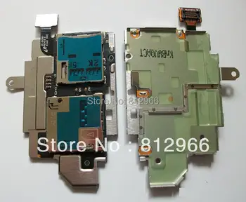 10 шт./лот, Держатель для чтения sim-карт Samsung Galaxy S3 I9300 со слотом памяти, гибкий кабель 13