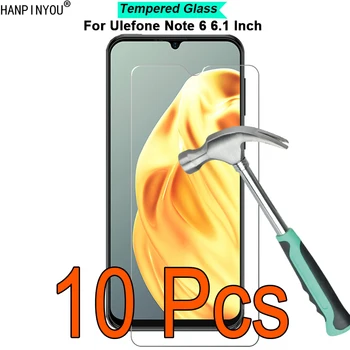 10 шт./лот для Ulefone Note 6 Note6 Твердостью 9H 2.5D, ультратонкая пленка из закаленного стекла, защитная пленка для экрана