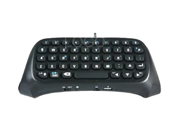 10 шт. Новая высококачественная Bluetooth-совместимая мини-беспроводная клавиатура с ручкой для контроллера PS4, черная без ручки