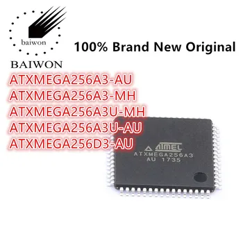 100% Новый Оригинальный 256A3 серии ATXMEGA256A3-AU ATXMEGA256A3-MH ATXMEGA256A3U-MH ATXMEGA256A3U-AU ATXMEGA256D3-AU микросхема памяти IC 4