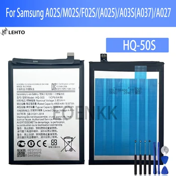 100% Оригинальный аккумулятор HQ-50S для Samsung A02S/M02S (M025)/F02S/ (A025)/Замена аккумулятора для телефона 3