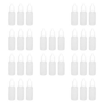 1000ШТ 15 мл Пустые Пластиковые Бутылки-Капельницы Для жидкости для глаз, Бутылки для Пипетки Многоразового использования 11