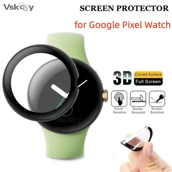 100ШТ 3D изогнутая мягкая защитная пленка для экрана Google Pixel Watch Smart Watch с полным покрытием против царапин 15