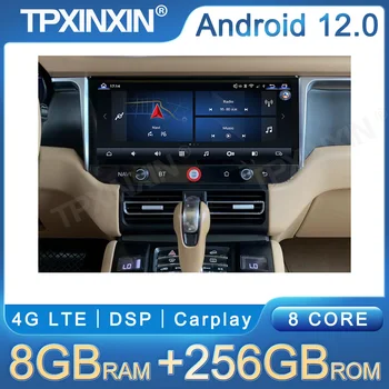 12,3 дюймов Android12 Для Porsche Paramera Автомобильная GPS навигация Головное устройство Мультимедийный плеер Авто Стерео магнитола 5