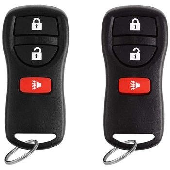2 Ключа для Nissan Frontier Murano Quest NV Pathfinder Xterra Versa Автомобильный пульт дистанционного управления без ключа для KBRASTU15 16
