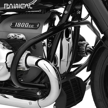 2021-2023 Для мотоцикла BMW R18, Передняя Аварийная рама, Защита двигателя, Защита бампера, защита Топливного бака, Черный 15