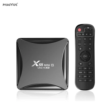 2023 TV Box Android 13,8 K Двухдиапазонный WiFi Видеовыход 4 K 4 ГБ 32 ГБ 64 ГБ RK3528 Android Smart Поддержка IPTV Приставки Медиаплеер 5