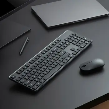2023 Новая Беспроводная клавиатура Xiaomi Mini, набор мышей, 2 Портативные беспроводные игровые клавиатуры 2,4 ГГц для компьютера, клавиатура для ПК, геймера 5