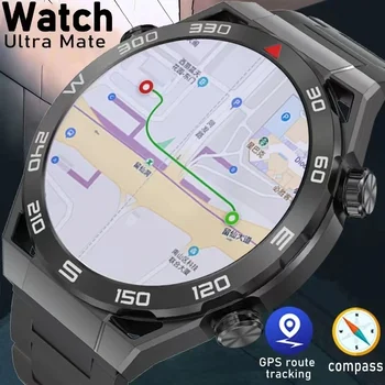 2023 Новые NFC Ultra Mate Бизнес Смарт-Часы Мужские Bluetooth Call 100 + Спортивных Режимов Smartwatch Водонепроницаемые Мужские Часы Для Android IOS