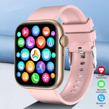 2023 Смарт-Часы Для Женщин С Полным Сенсорным экраном Bluetooth Call Водонепроницаемые Часы Спортивный Фитнес-Трекер Smartwatch Lady Reloj Mujer