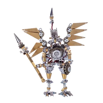 3D DIY металлический механический ангел, собирающий модель-пазл, строительный набор для 14-летнего украшения, подарки друзьям на день рождения, Рождество 5