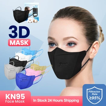 3D маска colores FFP2 mascarillas fpp2 homologada españa ffp2 mask Маска ffp3 Многоразовые маски KN95 4 слоя 8