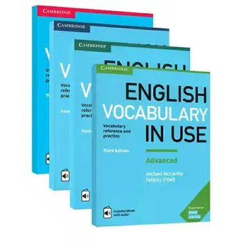 4 книги/КОМПЛЕКТ из новой коллекции Cambridge English Vocabulary in Use Collection Books 5