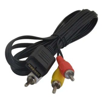500 шт. Высококачественный AV-кабель для PS 1 Аудио-видео шнур 3RCA для PlayStation Full needle 15