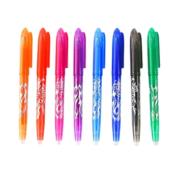 8 шт. многоцветная стираемая гелевая ручка для студенческого письма Kawaii Creative Drawing Tools 11