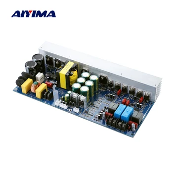 AIYIMA 500Wx2, цифровой усилитель высокой мощности, аудиоплата, Усилитель стереозвука Hifi для домашнего кинотеатра С переключателем питания 7