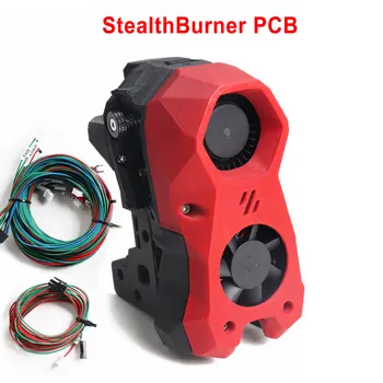 Blurolls V2.4 SB Stealthburner Экструдер Печатная плата для Voron 2,4 Trident Switchwire 3D Принтер Hotend LDO MOONS Мотор Sunon Вентилятор ABS + 15