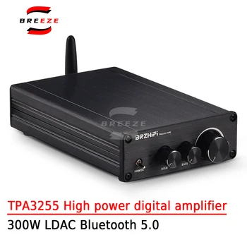 BREEZE HIFI TPA3255 Цифровой усилитель высокой мощности HIFI 300 Вт, стерео Тяжелый Бас, LDAC, Bluetooth 5,0, Домашний Усилитель мощности 2