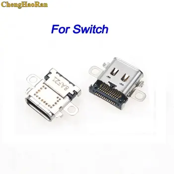 ChengHaoRan 10 шт. Порт для зарядки USB Type-C, разъем питания для консоли Nintend switch 13