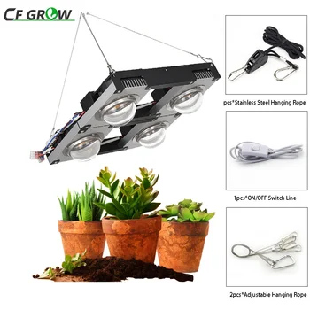 CREE CXB3590 COB LED Grow Light Полный Спектр 400 Вт Citizen LED Лампа для Выращивания Растений для Комнатных Растений, Теплиц, Гидропонной Палатки