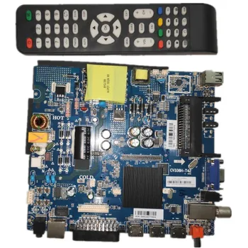 CV338H-T42 для Smart WiFi TV материнская плата телевизора 45-70 В 600 мА, соответствующий пульт дистанционного управления