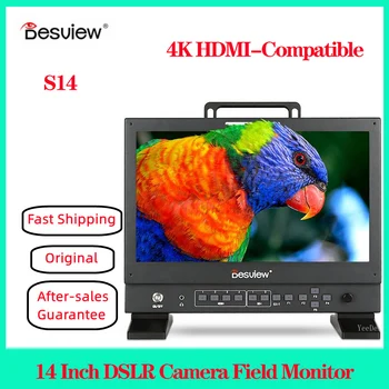 Desview Bestview S14 14-дюймовый полевой монитор камеры DSLR, 4K HDMI-совместимый UHD-монитор для прямой трансляции видео с камеры DSLR