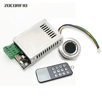 DIY ZC-216 считыватель пальцев и плата контроля доступа Емкостная плата контроля доступа по отпечаткам пальцев 9