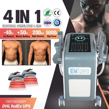 DLS-EMSLIM EMS HI-EMT Электромагнитный Миостимулятор 14 Тесла Emszero Neo Body Sculpt Тренажер Для Похудения тазового дна
