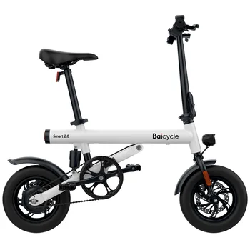 E Bike Складной 12-Дюймовая Шина Портативный Складной Электрический Велосипед С Высокой Выносливостью Для вождения И Транспортировки Маленький Электрический Велосипед 5