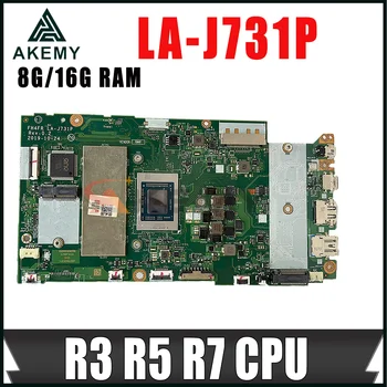 FH4FR LA-J731P Для материнской платы ноутбука Acer Swift SF314-42 SF314-42G с процессором AMD R3 R5 R7 + 8G/16G оперативной памяти 1