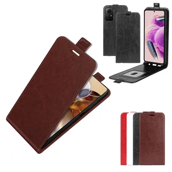 For xiaomi Redmi Note 12S Чехол для Case Flip Vertical PU Leather Phone Cover Coque Fundas Bag чехол For Xiaomi Redmi Note 12S