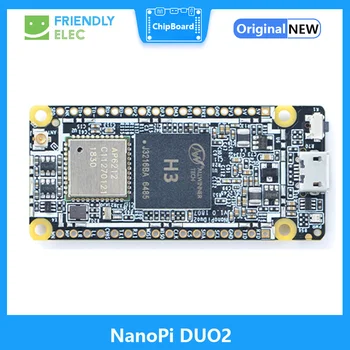 FriendlyELEC NanoPi DUO2 Разработанная плата 512M Allwinner H3 Cortex-A7 WiFi Bluetooth модуль UbuntuCore IoT приложения