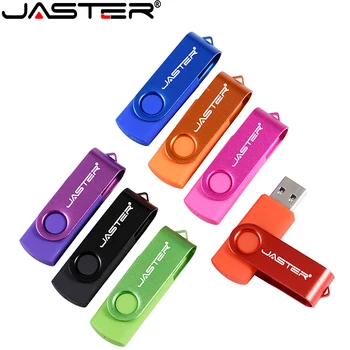 JASTER Mini Metal Pen Drive 2,0 64 ГБ 32 ГБ 16 ГБ Цветная Флешка USB Флэш-накопитель 8 ГБ Бесплатный Пользовательский Логотип Бизнес-Подарок Memory Stick 11