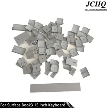 JCHQ Серебряная клавиатура, Сменные Колпачки для ключей США, Испании для Surface Book 3 1907 15 дюймов