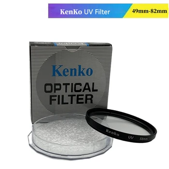 Kenko 40,5 мм-82 мм, УФ-цифровой фильтр, защита от резьбы для камеры, закрывающий объектив Для съемки крупным планом, Аксессуары для камеры 7