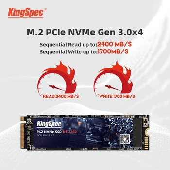KingSpec M.2 SSD 120 ГБ 256 ГБ 512 ГБ 1 ТБ SSD 2 ТБ жесткий диск M2 ssd m.2 NVMe pcie SSD Внутренний жесткий диск Для настольного ноутбука MSI 4
