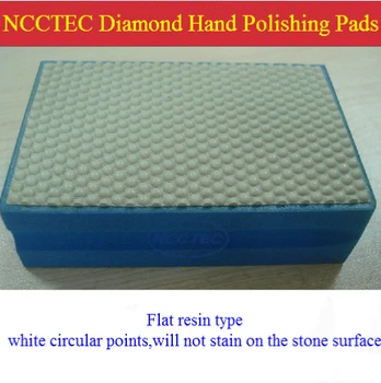 NCCTEC Алмазная смола ручной полировки колодки блоки инструменты для тонкой полировки мрамора, гранита, стекла|Бесплатная доставка 90*55*30 мм 12