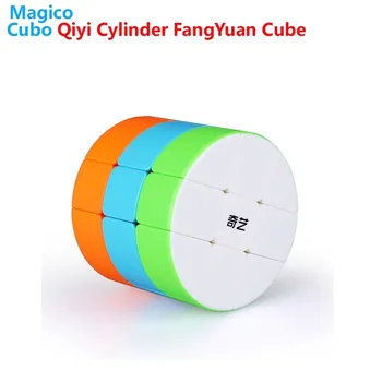 Neo Qiyi Mofangge 3x3x3 Цилиндрические Волшебные Кубики Без Наклеек Куб Твист Головоломка 3x3 Игрушки для детей YuanZhu Speed Puzzles Cubo Magico 9