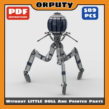Octuptarra Magna Tri-droid MOC Паукообразный Робот Строительные Блоки DIY Собранная Модель Игрушки Кирпичи Просвещение Детские Подарки