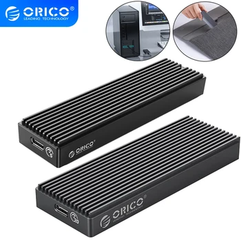 ORICO M2 SSD Чехол NVMe USB Type C Gen2 20 Гбит/с 10 Гбит/с 5 Гбит/с PCIe SSD чехол M2 SATA NGFF Для 2230/2242/2260/2280 Корпус Коробка для дисков 1