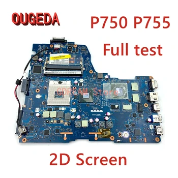 OUGEDA PHQAA LA-6831P K000121720 Материнская плата для Ноутбука Toshiba satellite P750 P755 GT540M HM65 DDR3 Основная плата полностью протестирована 12