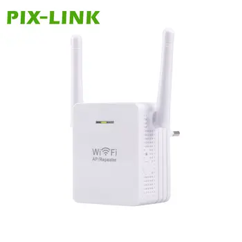 PIXLINK Wireless-N Ретранслятор WIFI Маршрутизатор 300 Мбит/с 802.11N/B/G Сигнальные Антенны Усилители Расширяют Диапазон Усилителя Ретранслятора 7