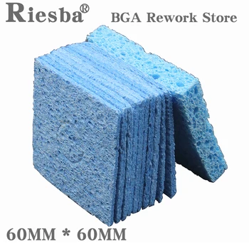 RIESBA blue Clean Tool, Высокотемпературный, стойкий к конденсации Электрический припой, сварочный наконечник паяльника, губка для чистки 3