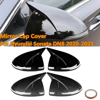 RM-CAR Крышка Зеркала заднего вида Автомобиля Для Hyundai для Sonata DN8 2020 2021 2022 Крышка Зеркала заднего Вида Крыло Боковое Зеркало Крышка 5