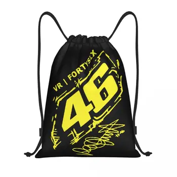 Rossi Рюкзак на шнурке Спортивная спортивная сумка для женщин и мужчин, Тренировочный рюкзак для мотогонок 15