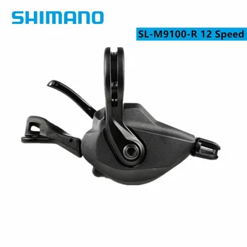 Shimano XTR M9100 12 Скоростей SL-M9100-R SL-M9100-IR Правый Рычаг Переключения передач Для MTB Горного Велосипеда Велосипедная деталь 11