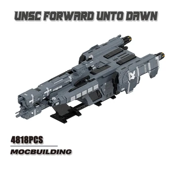 Space MOC Forward Untho Dawn Набор Строительных блоков Movie DIY Сборочная модель Крупномасштабная Коллекция UCS Технология Кирпичи Игрушки Подарки 5
